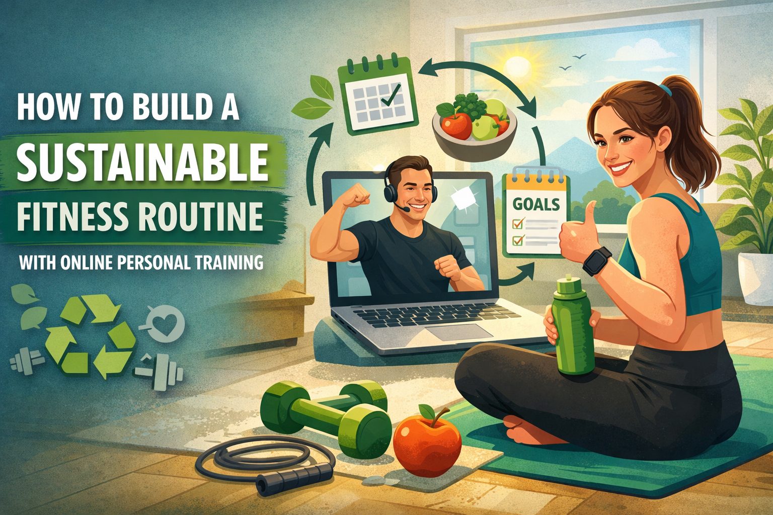 How to Build a Sustainable Fitness Routine with Online Personal ...